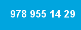 978 955 14 29 978 955 14 29
